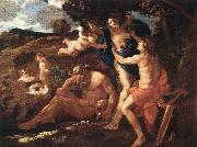 Apollo and Daphne 1625Oil on canvas Poussin
